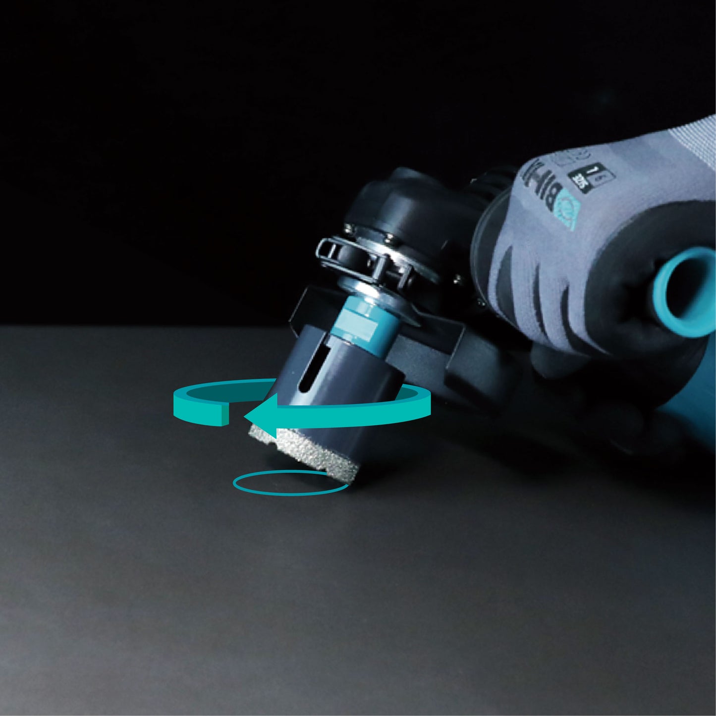 SET FRESE DIAMANTATE M14 BIHUI TURBO-4 CON DIAM. 25/40/60/70 MM