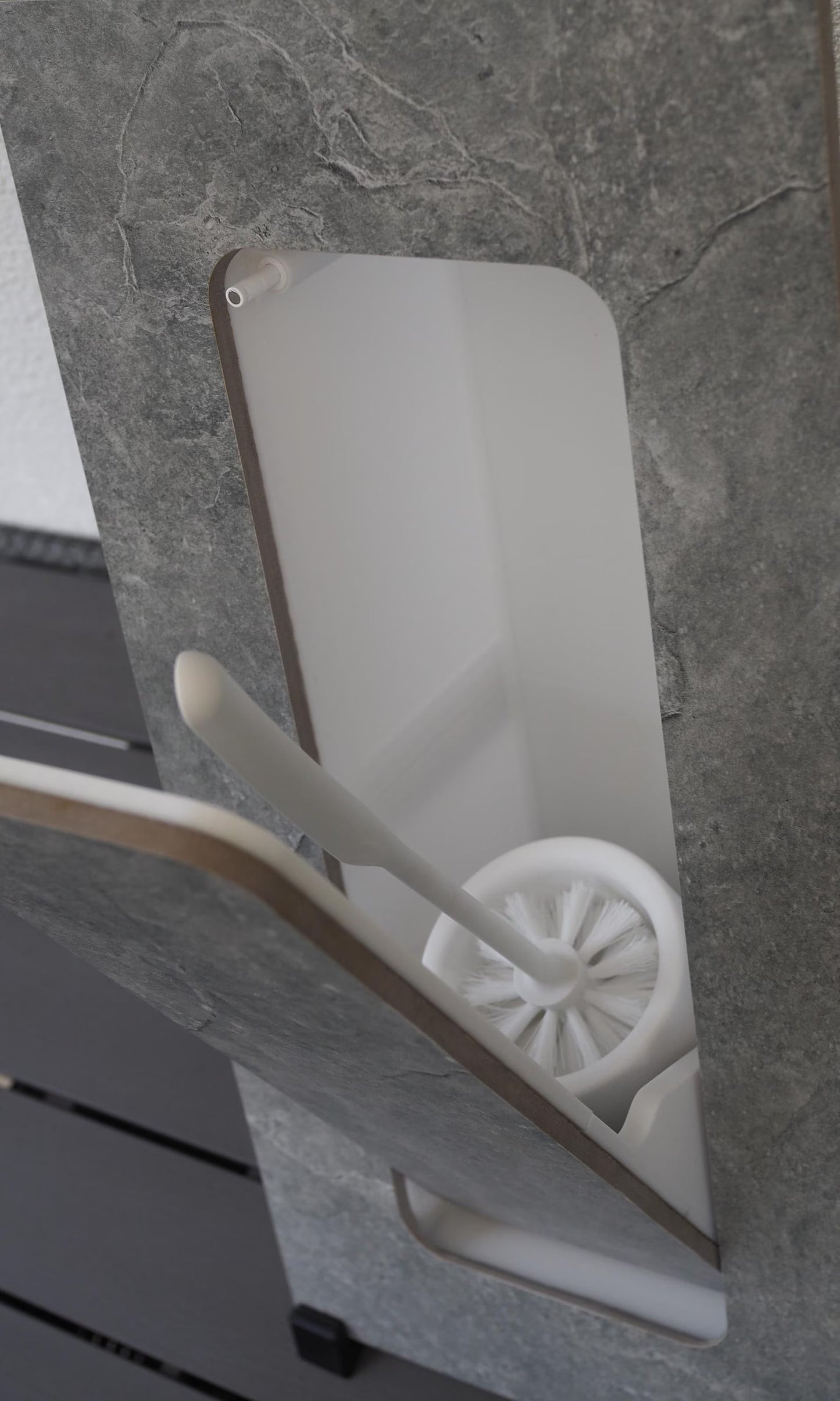 PORTA SCOPINO DA INCASSO RIVESTIBILE