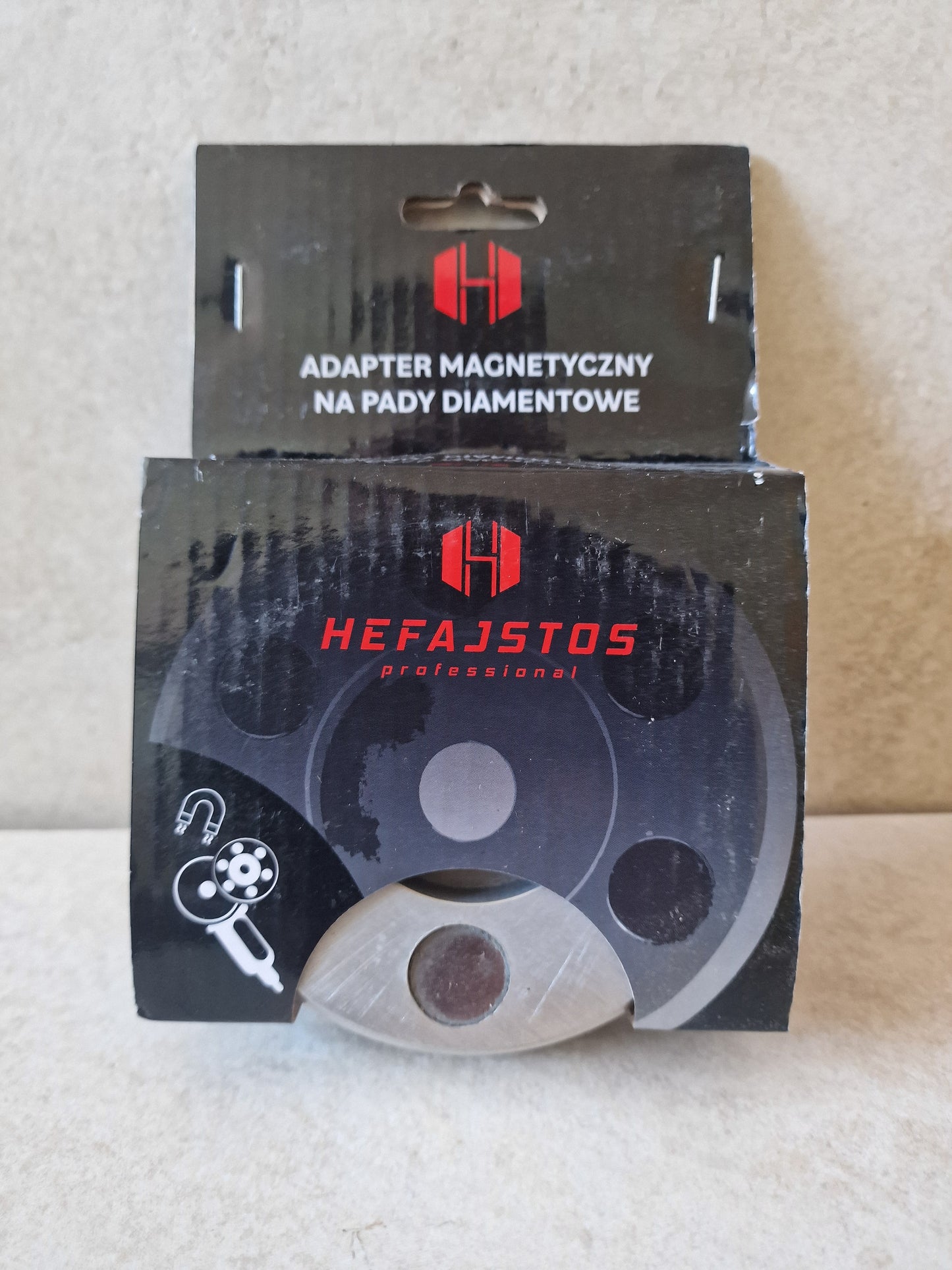 Supporto a velcro magnetico per platorelli