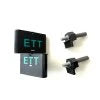 SSISTEMA PER PORTA DI ISPEZIONE R5 2x CERNIERE RUOTANTE + 2x CLICK (R5)