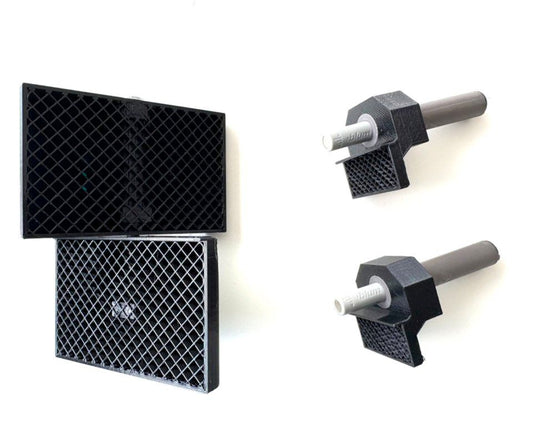 SSISTEMA PER PORTA DI ISPEZIONE R5 2x CERNIERE RUOTANTE + 2x CLICK (R5)