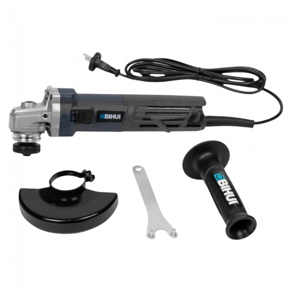 SMERIGLIATRICE ANGOLARE BIHUI CON REGOLAZIONE DI GIRI (1200W,125MM,BRUSHLESS)