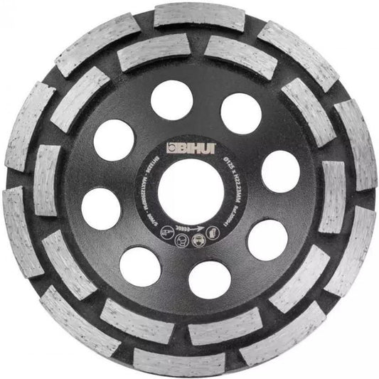 MOLA A TAZZA DIAMANTATA PROFESSIONALE BIHUI 125MM