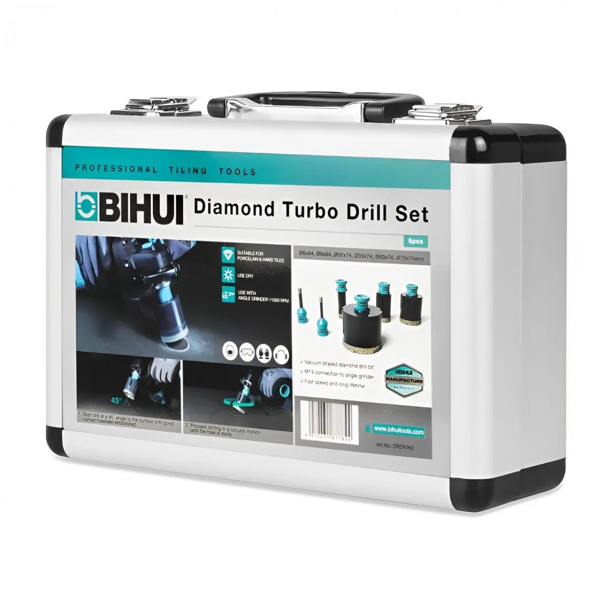 SET FRESE DIAMANTATE M14 Ø 6/8/20/35/50/70 MM BIHUI TURBO