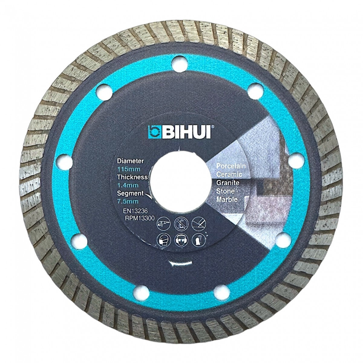 DISCO DIAMANTATO BIHUI THIN TURBO 115MM
