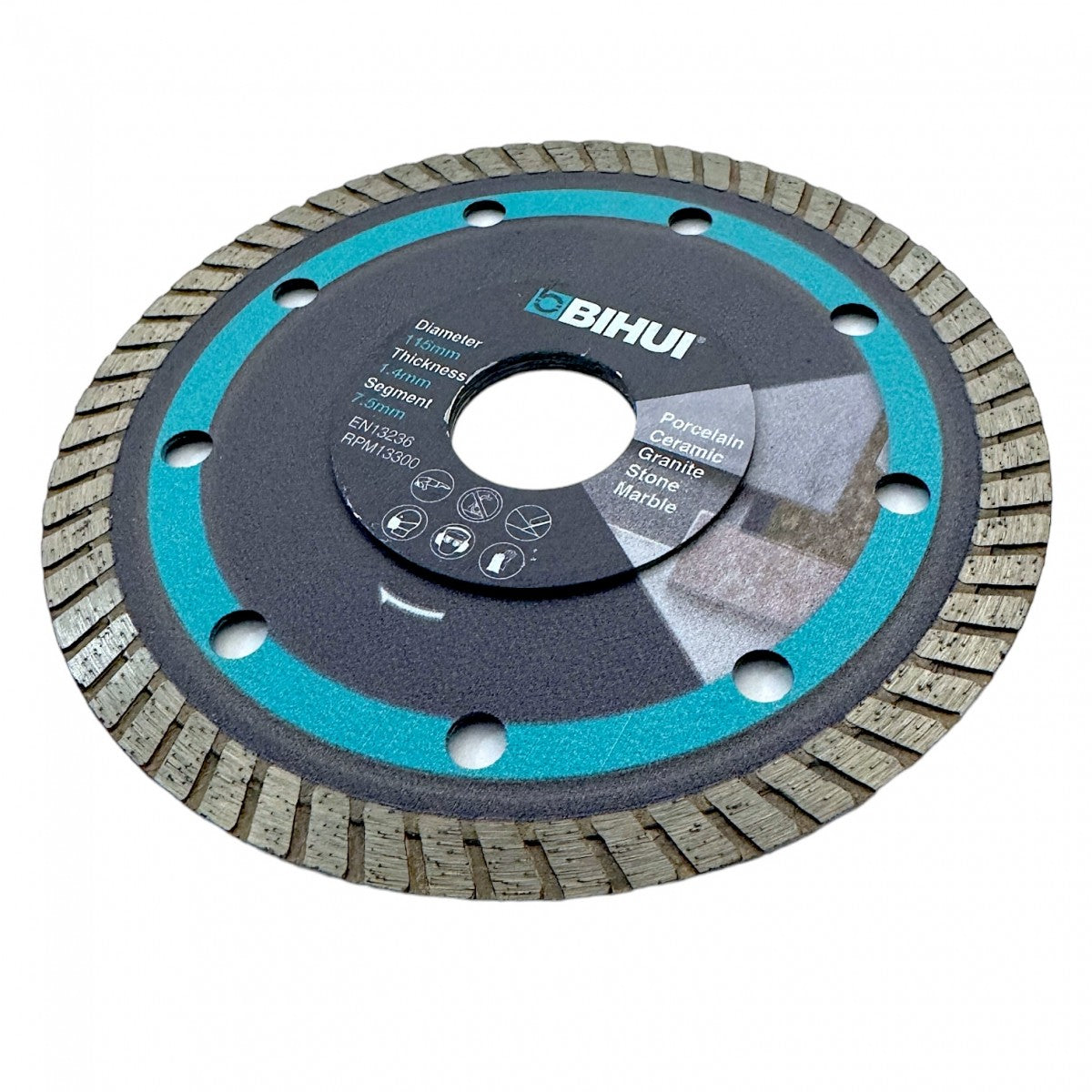 DISCO DIAMANTATO BIHUI THIN TURBO 115MM