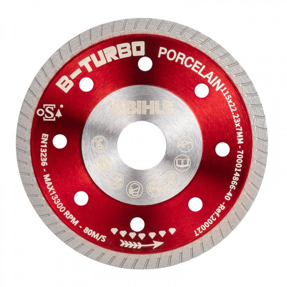 DCDT DISCO DIAMANTATO B-TURBO 115 - 200 - 230