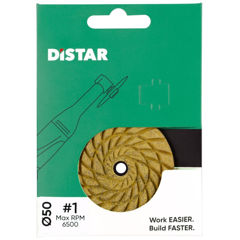 Tampone lucidante per ceramica, gres 50mm Distar CoolPAD (varie grane)