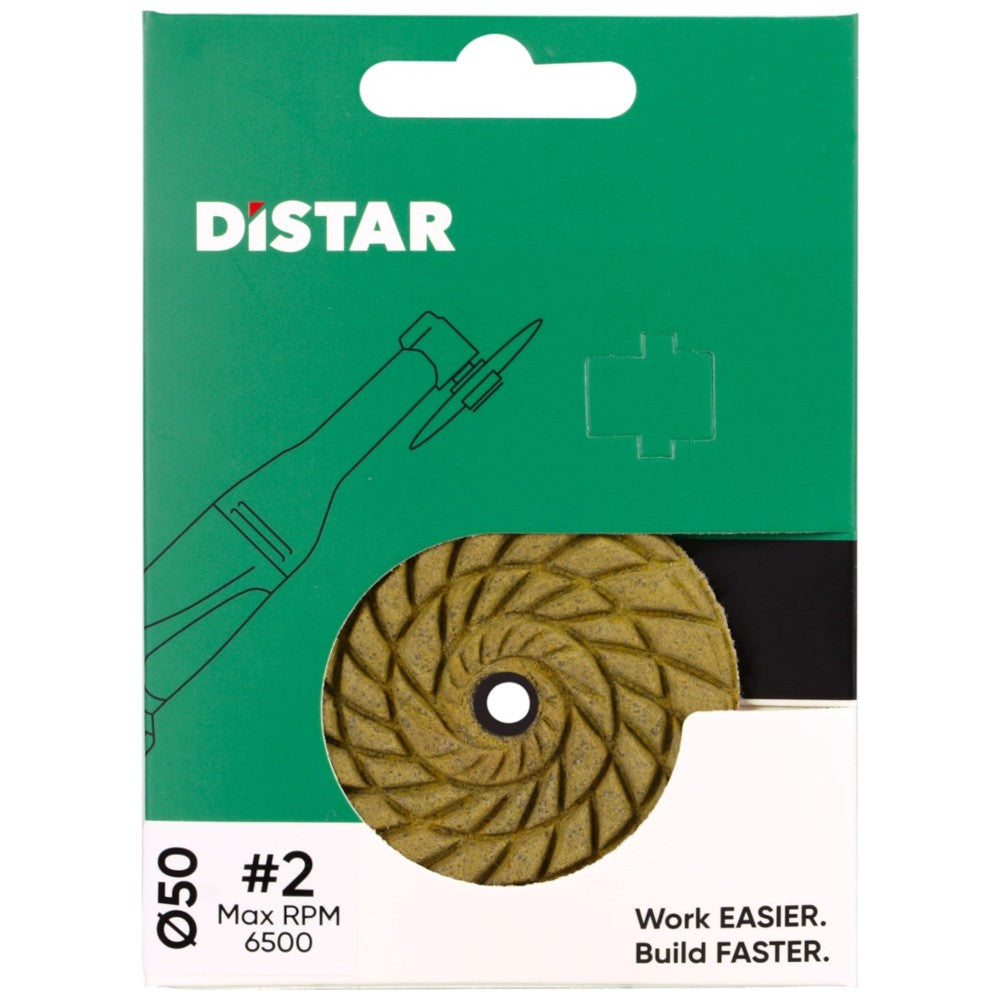 Tampone lucidante per ceramica, gres 50mm Distar CoolPAD (varie grane)
