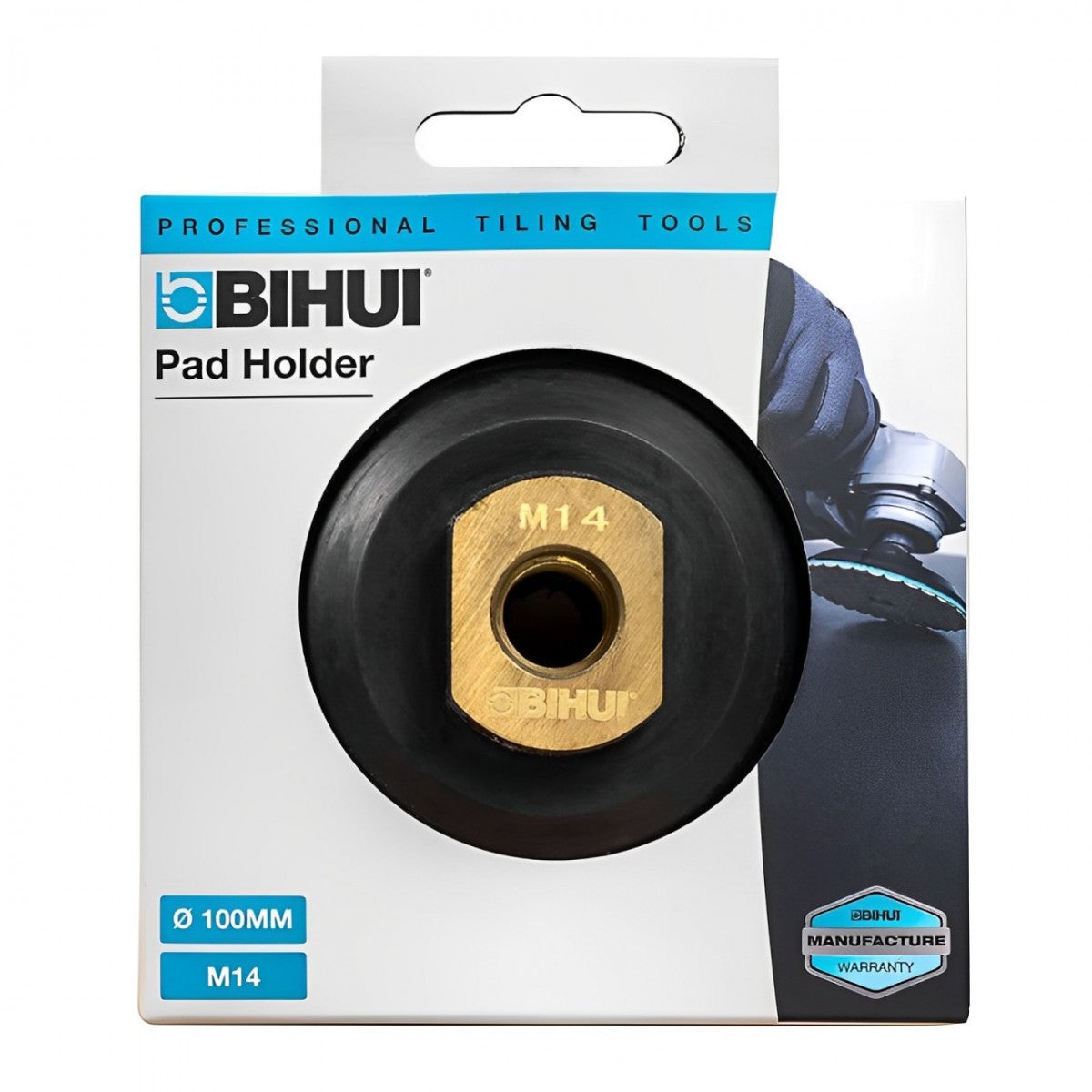 SUPPORTO IN GOMMA BIHUI PER DISCHI ABRASIVI