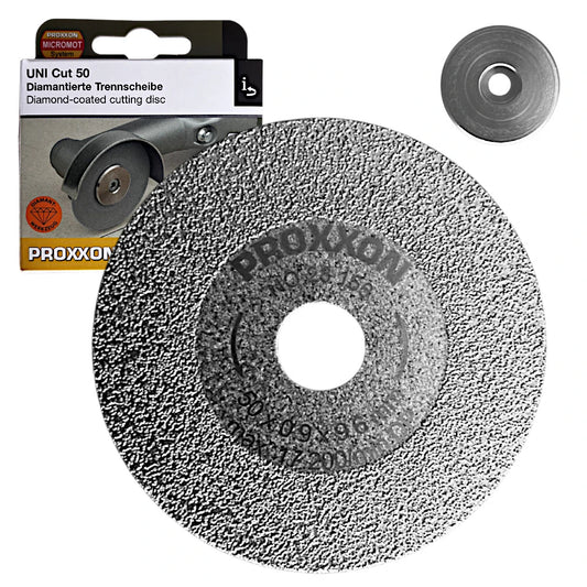 DISCO DIAMANTATO UNI CUT 50 PROXXON DA TAGLIO PER LA SMERIGLIATRICE LHW PROXXON