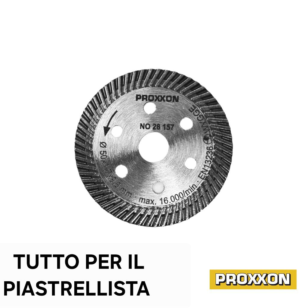 Disco troncatore turbo con bordo diamantato PROXXON