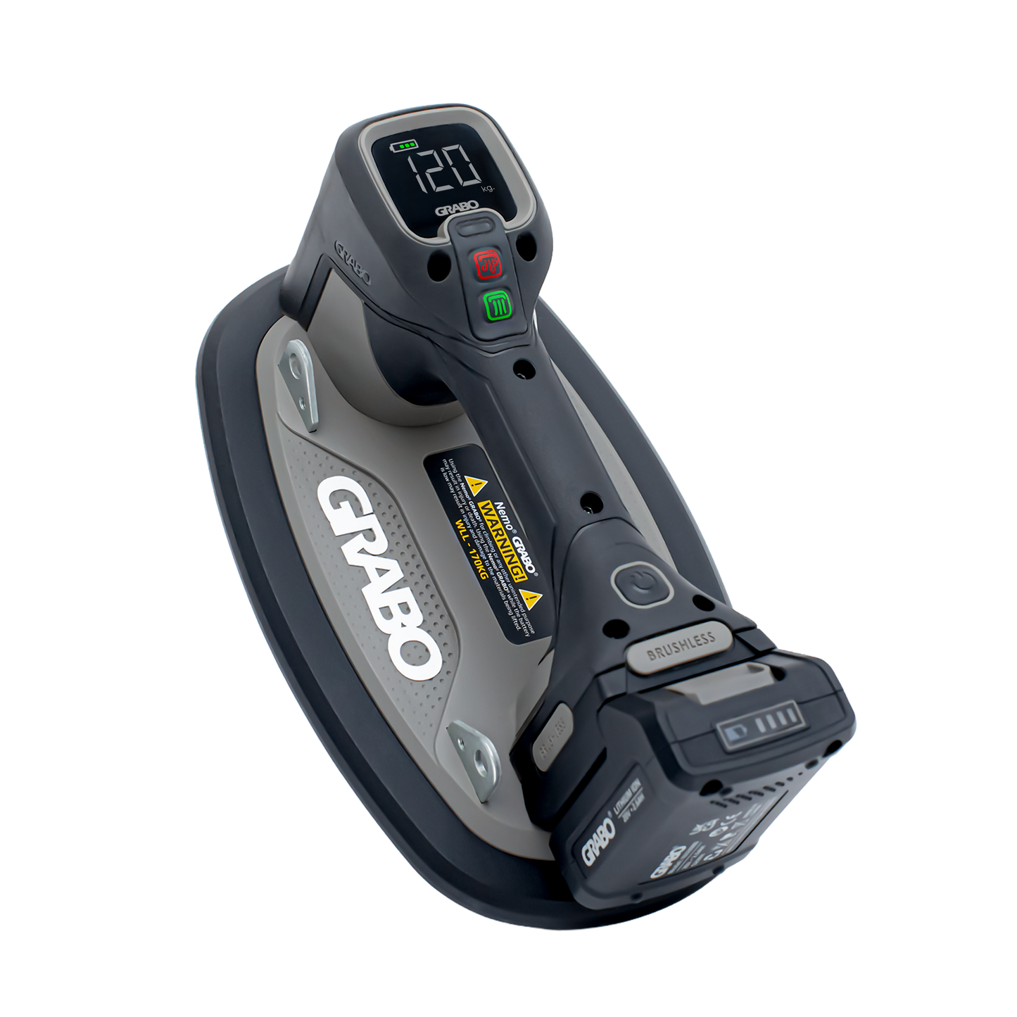 VENTOSA A BATTERIA GRABO PRO BRUSHLESS 2026
