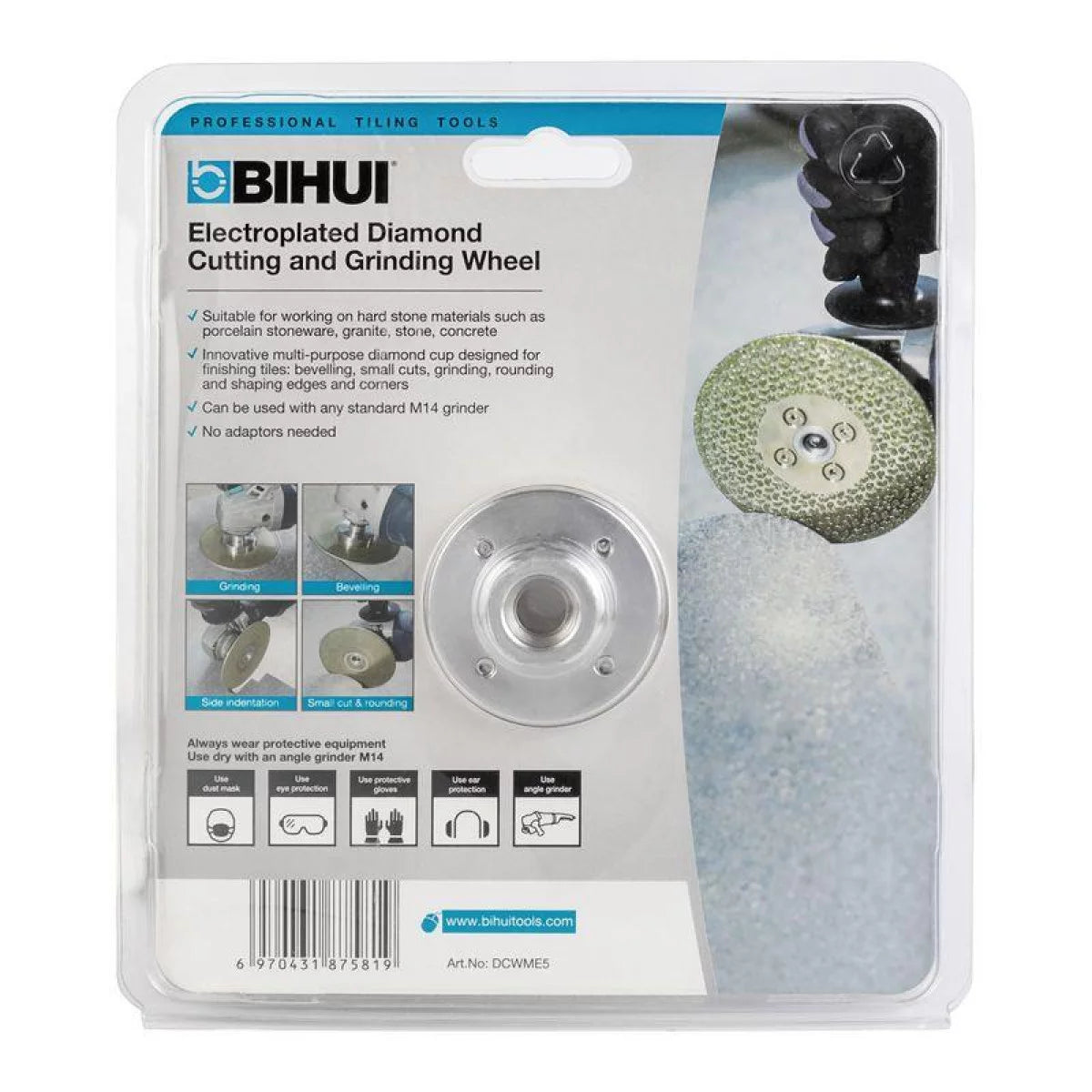 DISCO DIAMANATATO BIHUI GALVANIC 125MM M14