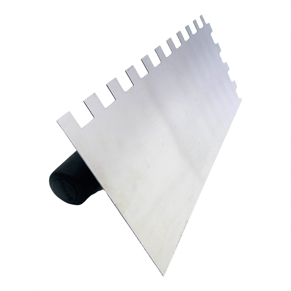 SPATOLA DENTATA BIHUI DENTE 12MM ACCIAIO INOX 320X120MM