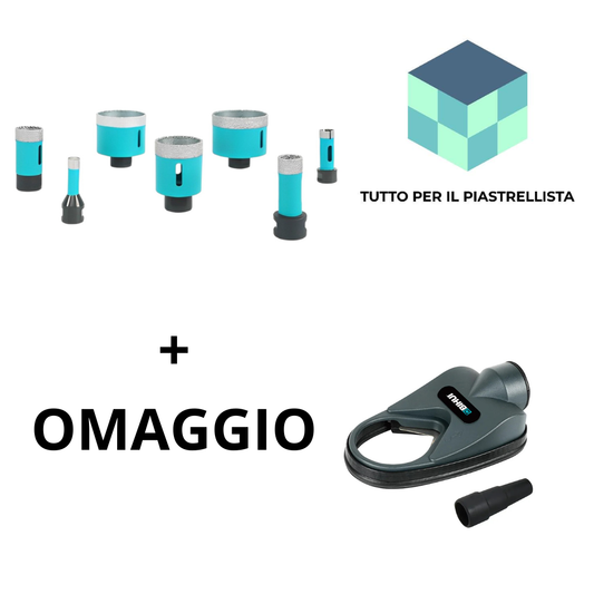 SET FRESE DIAMANTATE TOP PRO + OMAGGIO