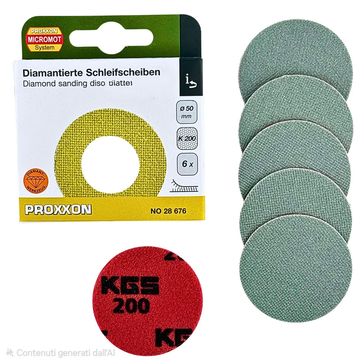 KIT COMPLETO PROXXON PER TAGLIO E LEVIGATURA A BATTERIA