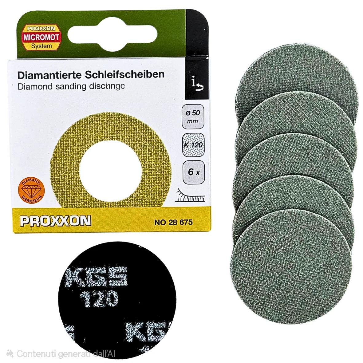 KIT COMPLETO PROXXON PER TAGLIO E LEVIGATURA A BATTERIA