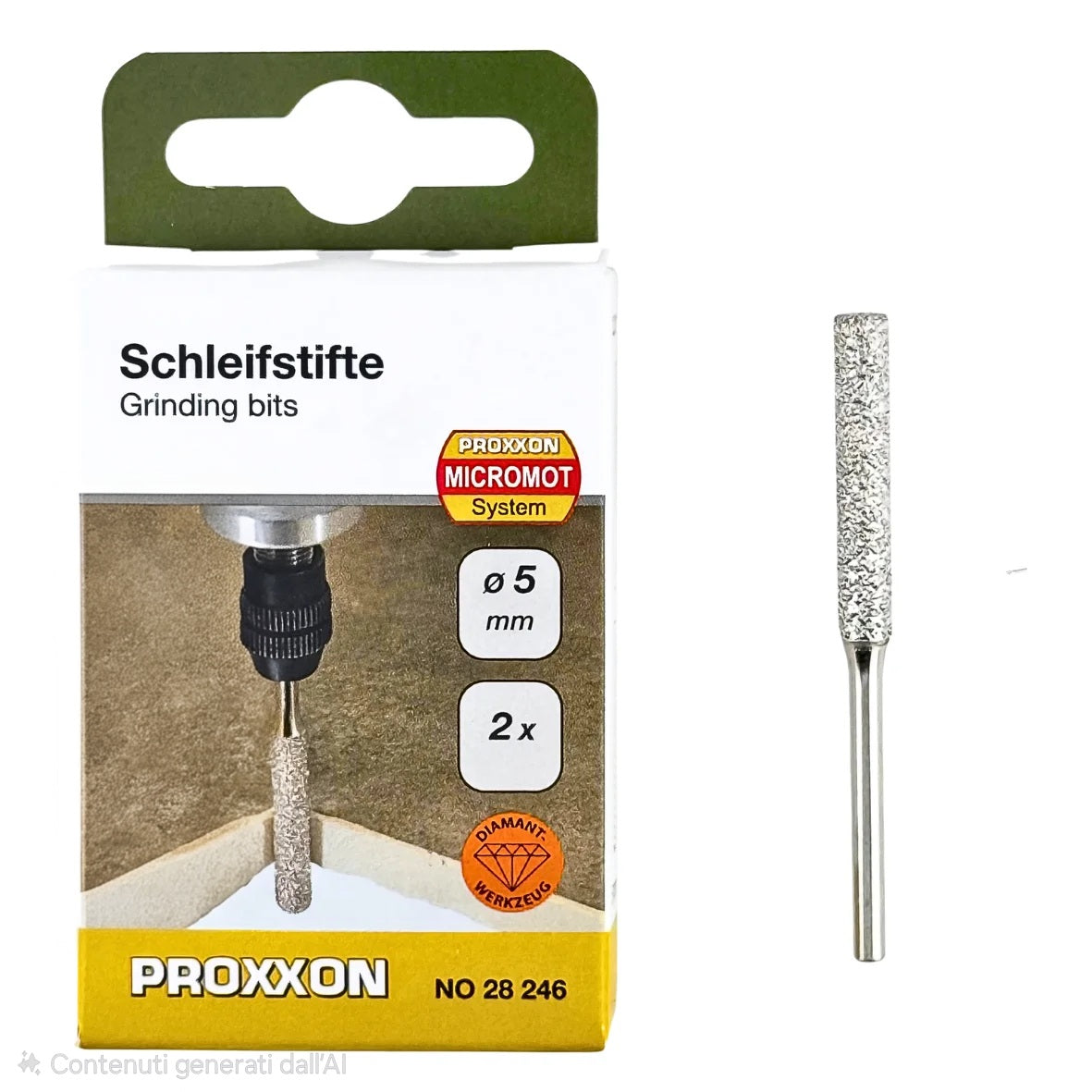 KIT COMPLETO PROXXON PER TAGLIO E LEVIGATURA A BATTERIA