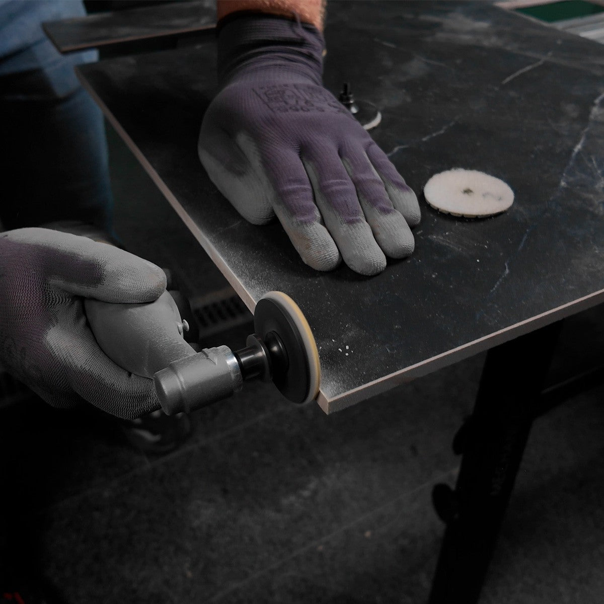 Tampone lucidante per ceramica, gres 50mm Distar CoolPAD (varie grane)