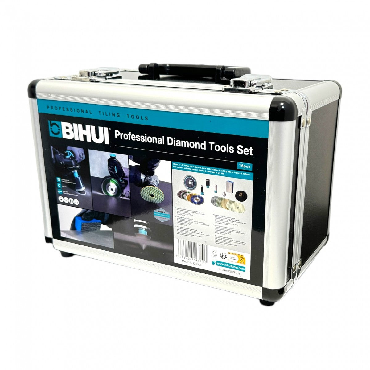 SET DI UTENSILI DIAMANTATI PROFESIONALI BIHUI DBDFS16