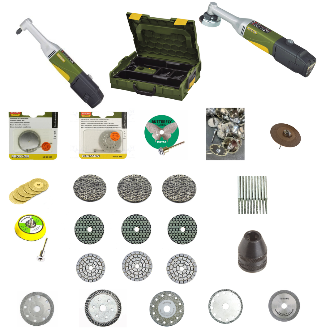 KIT COMPLETO PROXXON A BATTERIA