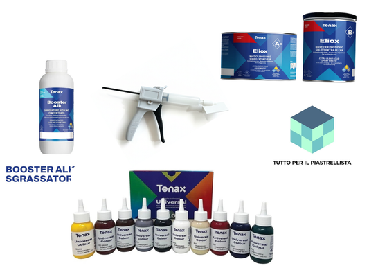 KIT START 45° PISTOLA A SIRINGA + TENAX