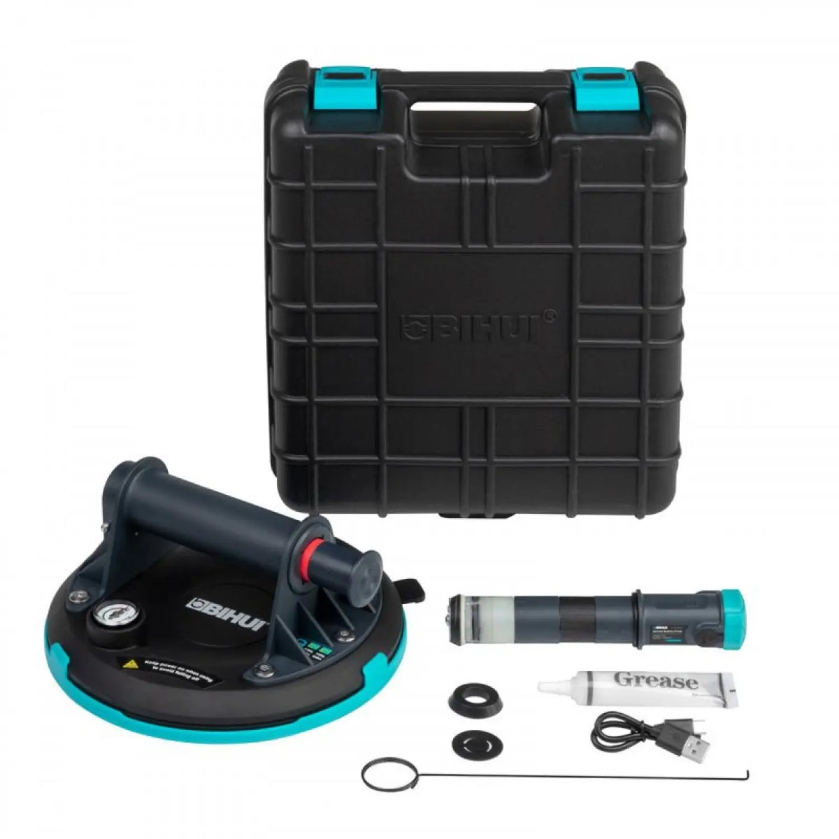 KIT VENTOSA CON MANOMETRO + STANTUFFO ELETTRICO