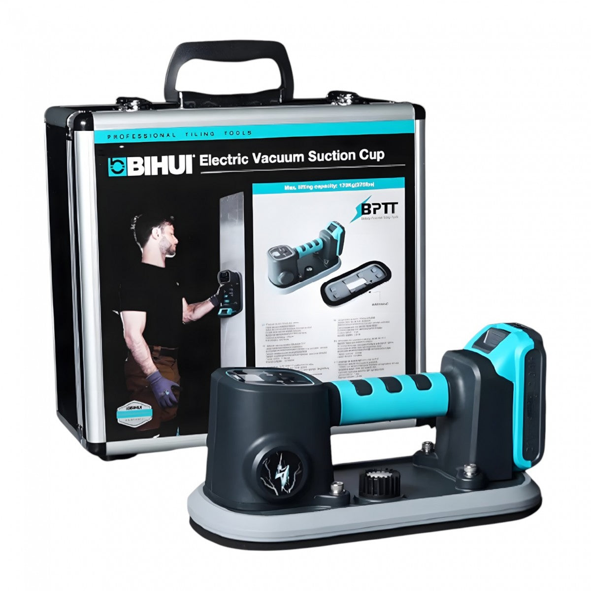 VENTOSA A BATTERIA BIHUI LIFTUP CON DISPLAY + GOMMA RICAMBIO