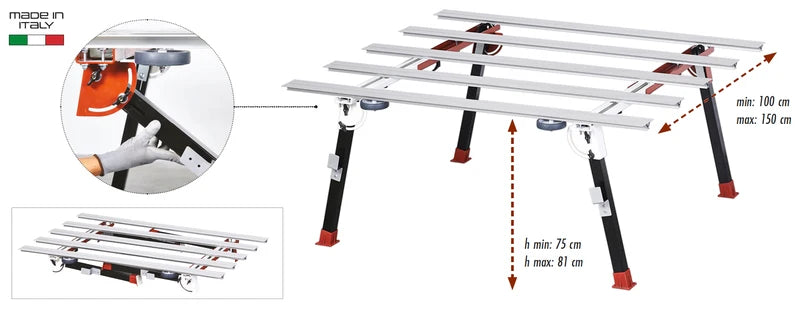 RAIMONDI BANCO DA LAVORO BIGFOOT XXL 100-150