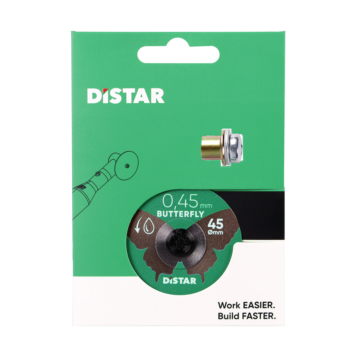 DISCO DIAMANTATO DISTAR BUTTERFLY SPESSORE 0,45MM