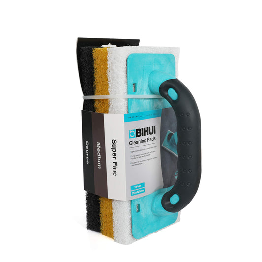 SET TAMPONI ABRASIVI IN VELCRO