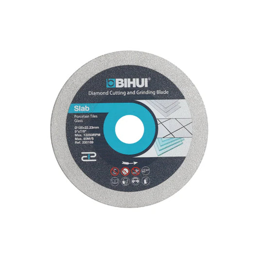 DPG125 Disco per smerigliatura e taglio bordi, corona diamantata piena 30 mm 125