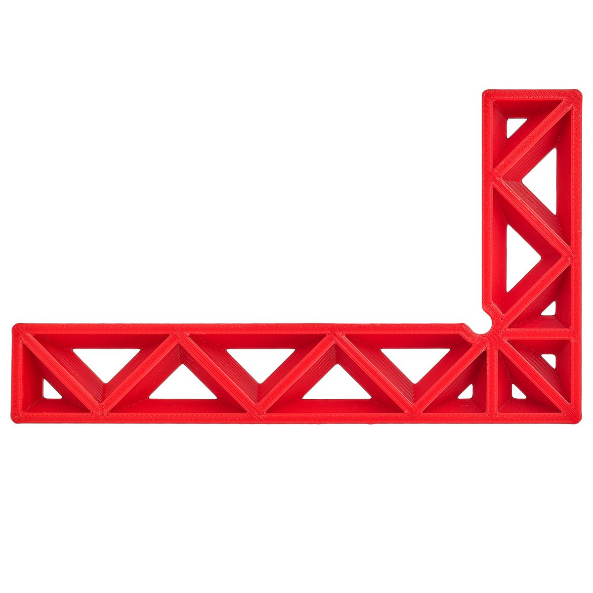 MINI SQUADRA PER MONTAGGIO A 90° 100X50MM