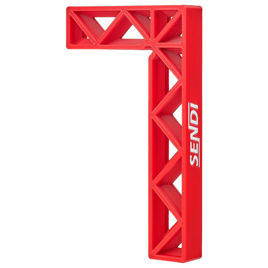 MINI SQUADRA PER MONTAGGIO A 90° 100X50MM