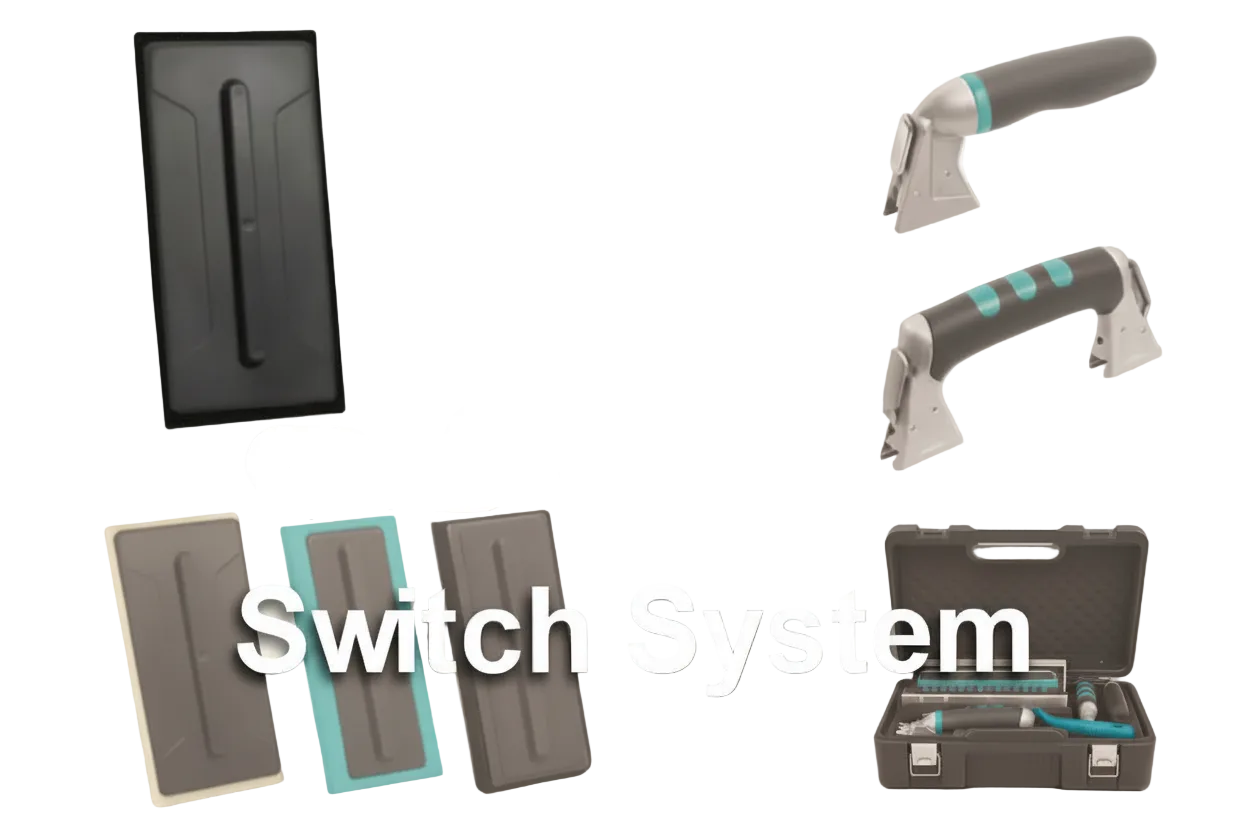 Base ricambiabile frattazzo per fugante