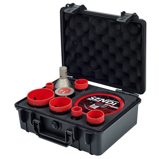 KIT di punte diamantate per trapano Set di punte diamantate SENDI EXTREME