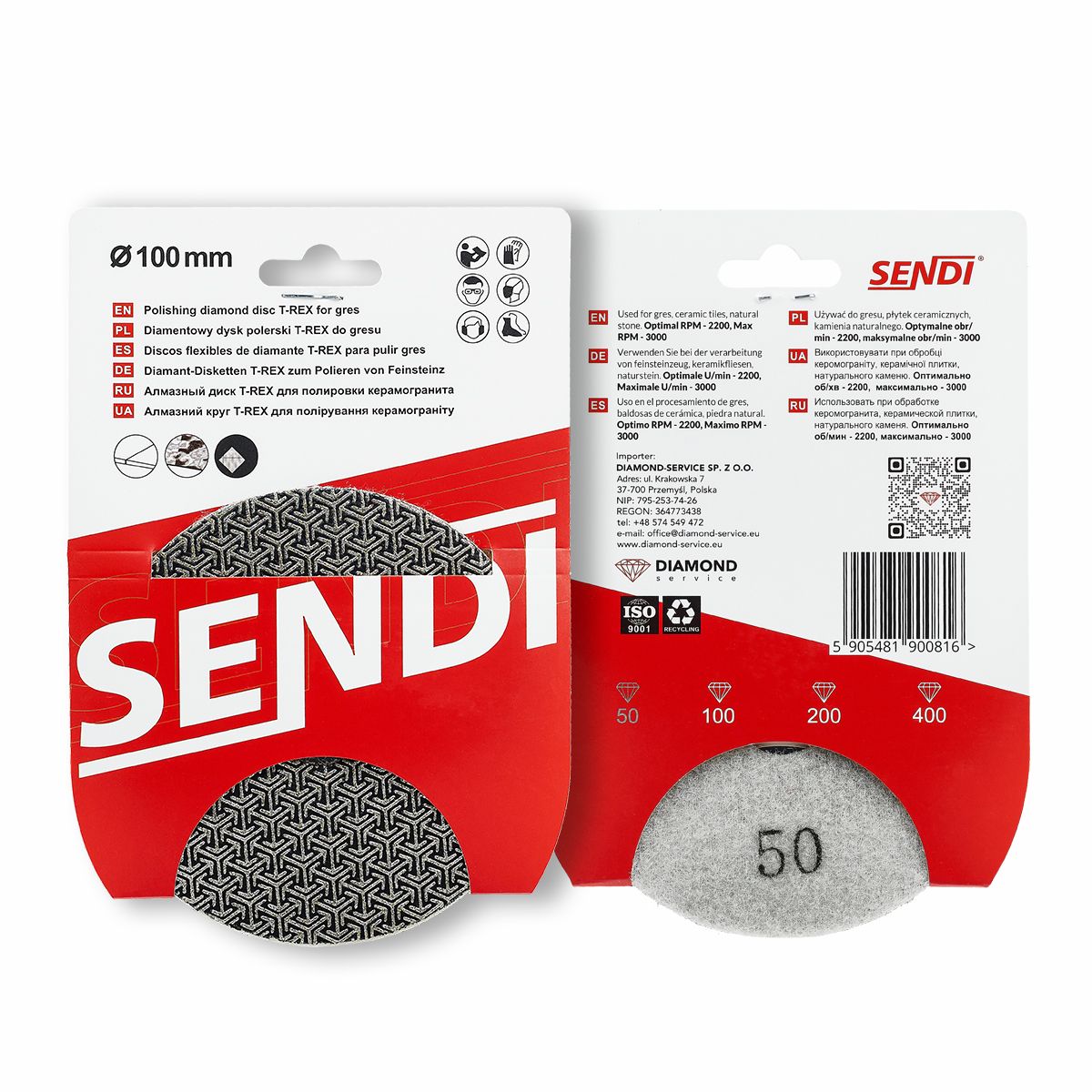 SENDI T-REX Ø100