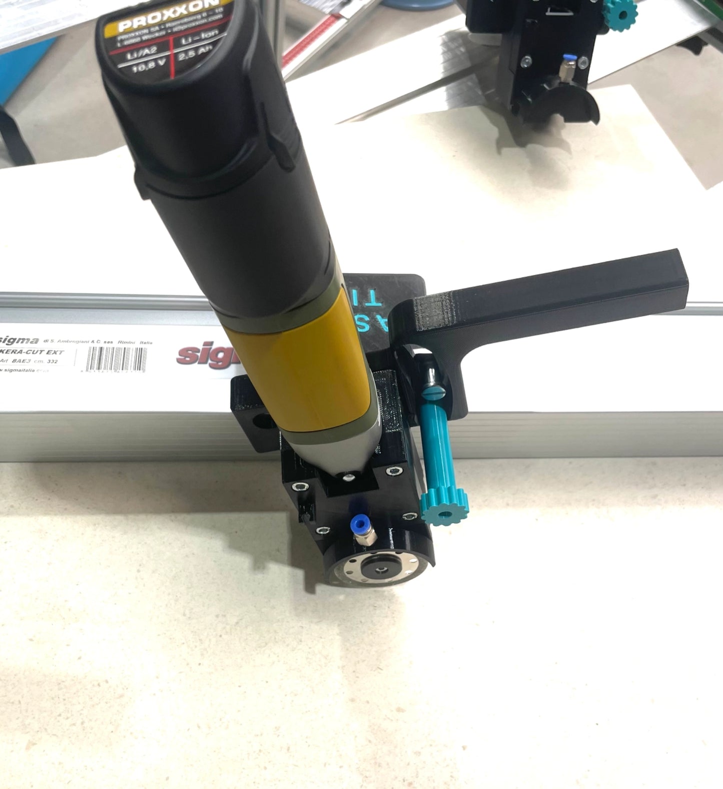 Supporto per Binari Sigma versione KERA-CUT per PROXXON (LHW,LHW/A)