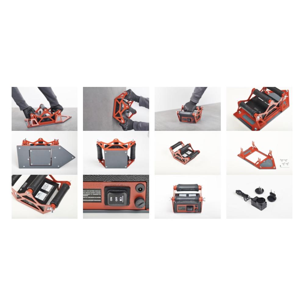 E-FOX VIBRA-LASTRE RAIMONDI PROFESSIONALE A BATTERIA 15 VOLT ART. 321BATPRR CON SACCA